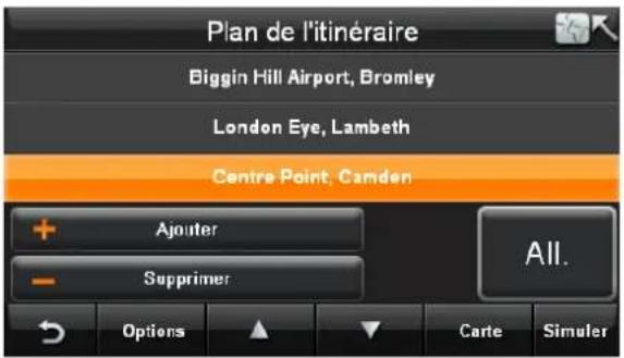 Bluetech GPS Navigator 6 - Plan de l'itinétaire - 1