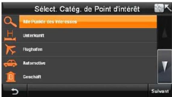 Bluetech GPS Navigator 6 - Recherche de PI près de la position courante - 2