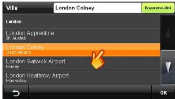 Bluetech GPS Navigator 6 - Rechercher les PI dans les villes - 2