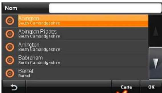Bluetech GPS Navigator 6 - Rechercher les PI dans les villes - 5