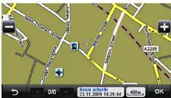 Bluetech GPS Navigator 6 - Se lectionner un point sur une carte comme destination - 2