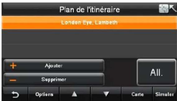 Bluetech GPS Navigator 6 - Plan de l'itinétaire - 1