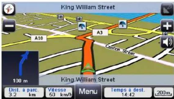 Bluetech GPS Navigator 6 - Sélectionner le mode de navigation - 5