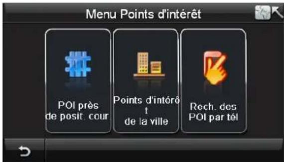 Bluetech GPS Navigator 6 - Recherche de PI par numé ro de telé phone - 1