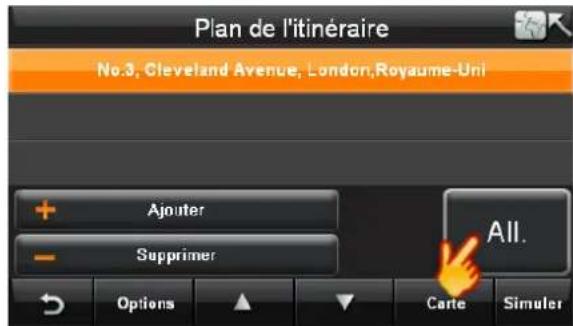 Bluetech GPS Navigator 6 - Rechercher la destination par adrresse - 12
