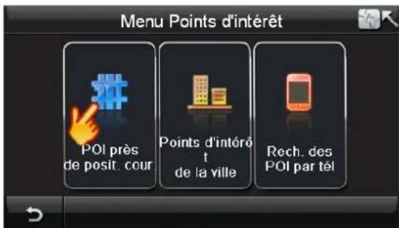 Bluetech GPS Navigator 6 - Recherche de PI près de la position courante - 1