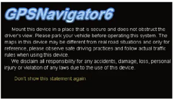 Bluetech GPS Navigator 6 - Mise en route - 1