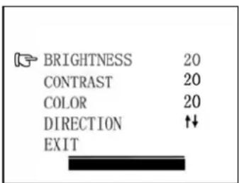Pro-User RVC3620N - Menu button - 1