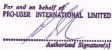 Pro-User APB120 - C) CE-EMC - 1