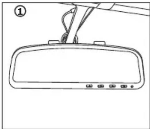 TREBS Comfortcam CC104 - Installatie van de monitor: - 1
