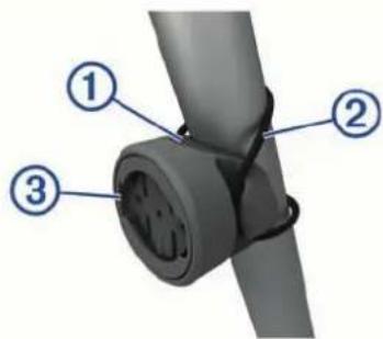 GARMIN Varia Radar - Installation du support de fixation universal - 1