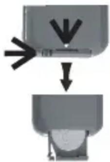 CONRAD 856340 - Replacing the battery - 1