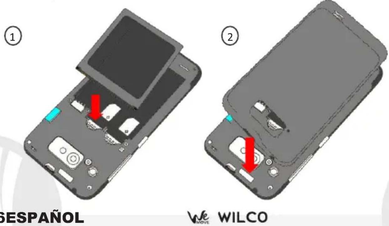 NGM WeMove Wilco - Introducir la batería: - 1
