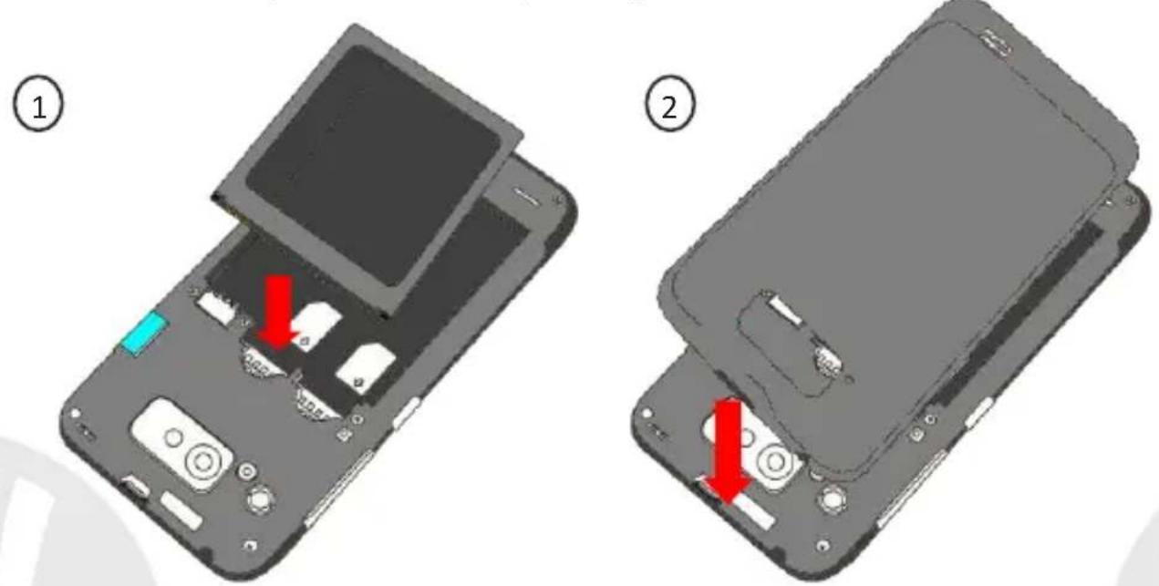 NGM WeMove Wilco - Inserire la batteria: - 1
