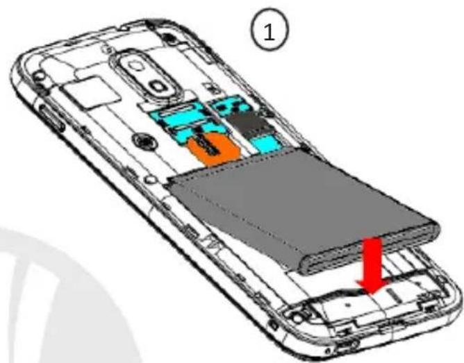 NGM WeMove Absolute - Inserting the battery - 1