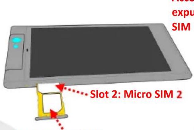 NGM Forward Next - Introduccion de las tarjetas SIM - 1