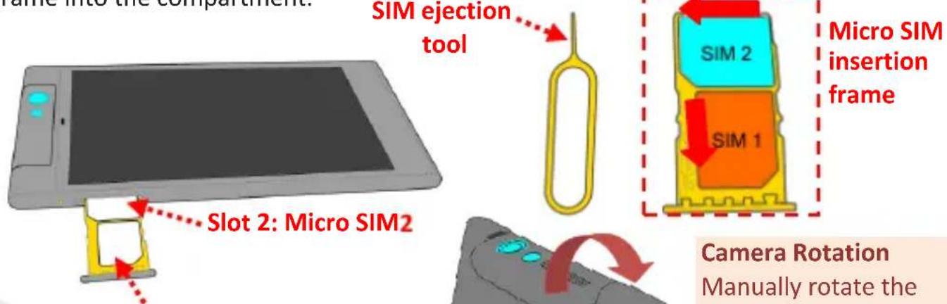 NGM Forward Next - Inserting SIM cards - 1