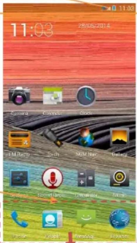 NGM Forward 5.5 - Main screen - 3