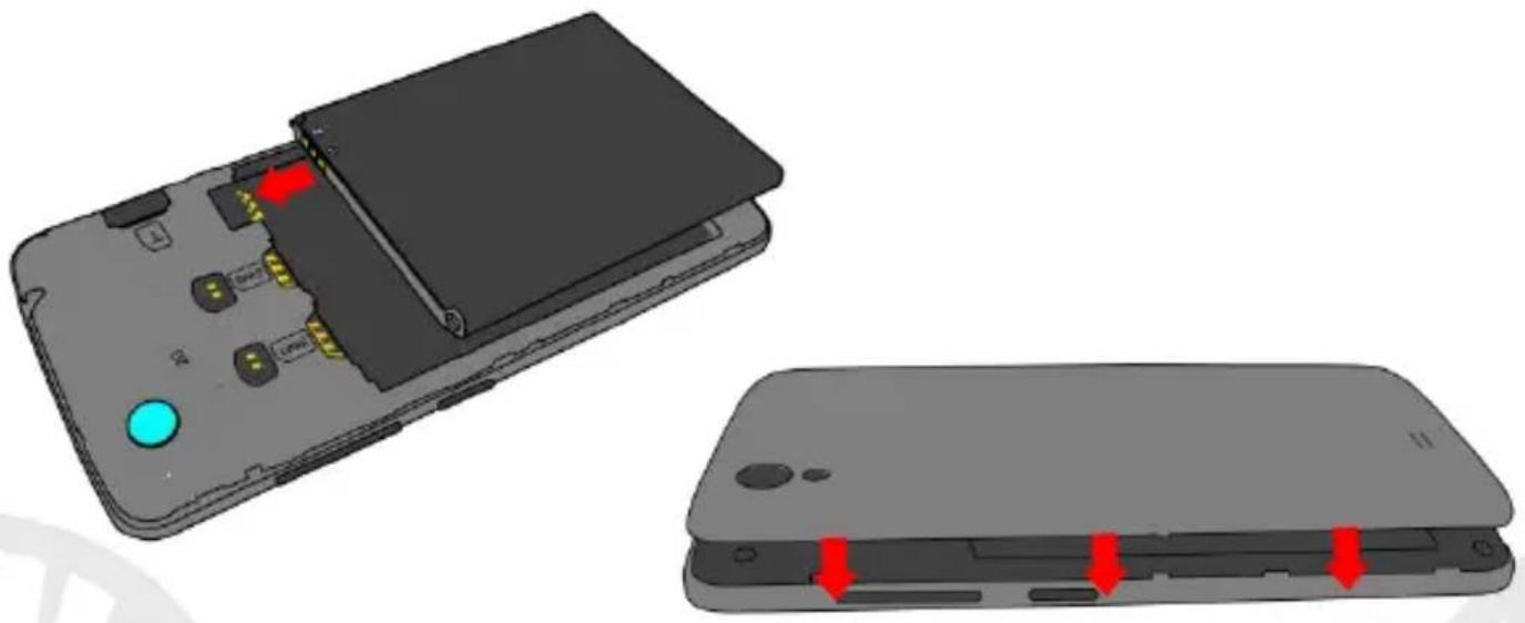 NGM Forward Ruby - Inserting the battery - 1