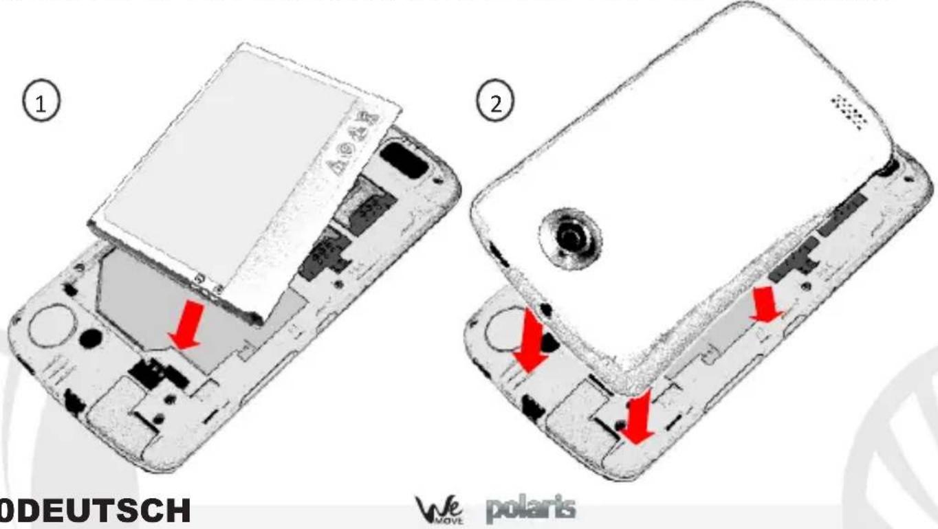 NGM WeMove Polaris - Akku einsetzen: - 1