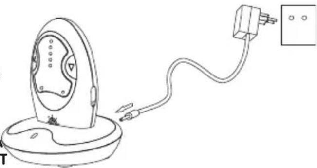 BABYMOOV Expert Care A014002 - Rechargement et fonctionnement sur le socle - 2