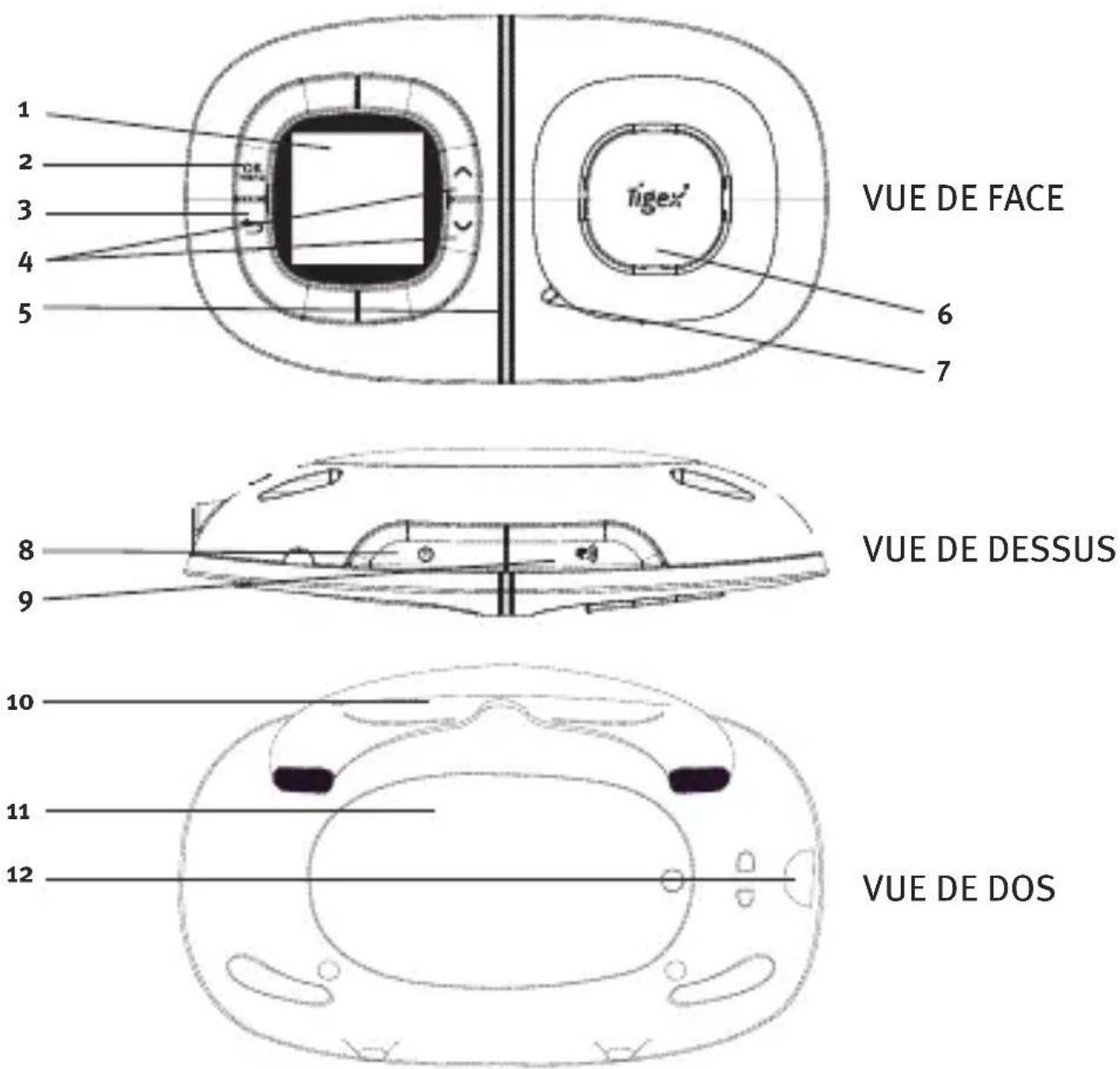 TIGEX Freedom Plus - BABY UNIT DESCRIPTION - 1