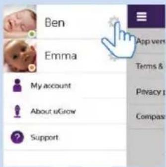 PHILIPS Avent UGrow SCD860 - Inviting guests and a second admin - 1