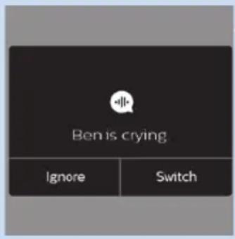 PHILIPS Avent UGrow SCD860 - How to get notified that your baby cries - 1
