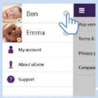 PHILIPS Avent UGrow SCD860 - Inviter des personnes et un deuxième administrateur - 1
