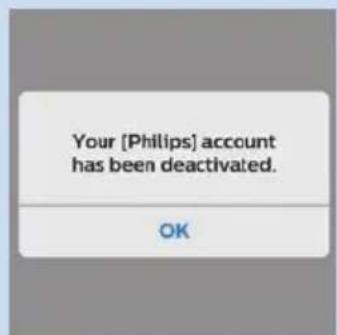 PHILIPS Avent UGrow SCD860 - Désactivation de votre compte utilisé - 4