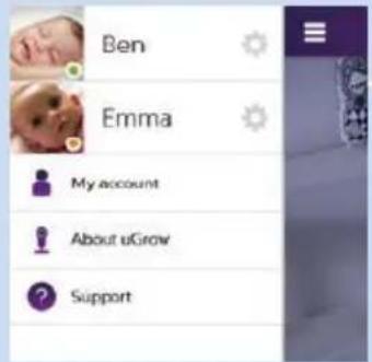 PHILIPS Avent UGrow SCD860 - Adding or removing baby monitors - 1