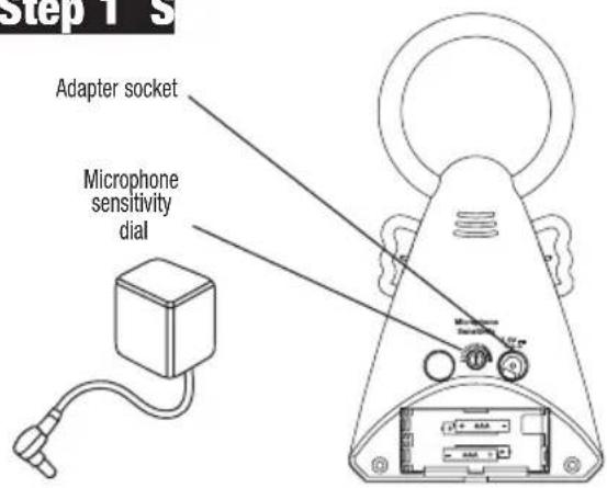 ANGELCARE AC420D - EASY STEPS TO OPERATE YOUR ANGELCARE® MONITOR - 1