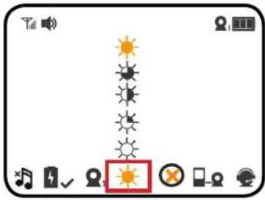 Levana Keera - Réglages de la sensibilité du son - 1