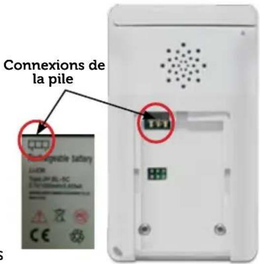 Levana Lila - Installation de la pile - 1