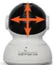 Levana Astra - Ajuste del Ángulo de la Cámara - PTZ - 3