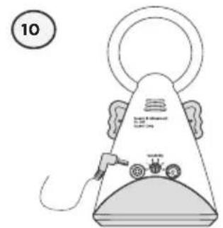 ANGELCARE AC601 - - INSTALL THE SENSOR PAD ON THE MATTRESS SUPPORT - 8
