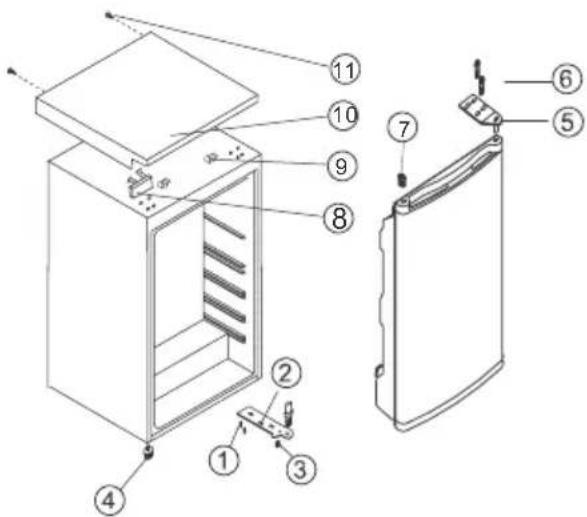ZANUSSI ZFT 307 MW1 - Varning - 1