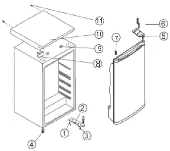 ZANUSSI ZFT 307 MW1 - Ostrzeżenie! - 1