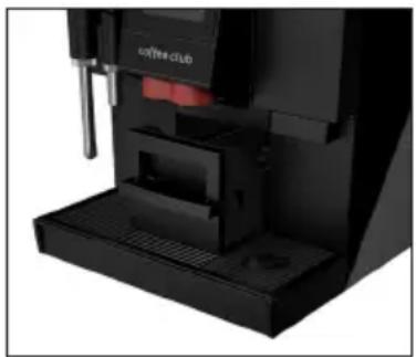 Schaerer Coffee Club - Système de rejet du marc pour comptoir (en option) - 1