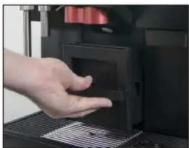 Schaerer Coffee Club - Nettoyer le bac à marc (glissoir à marc, en option) - 1