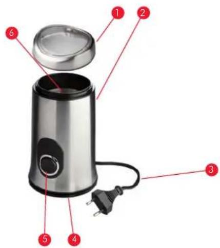 Tomado TM1357 - DESCRIPTION DES PIÈCES - 1