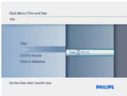 PHILIPS 7FF3FPW - Mode horaire : - 1