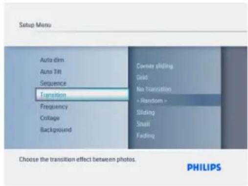 PHILIPS 7FF3FPW - Ordre du diaporama - 3
