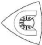 WORX WX677 - AVVERTENZA: I denti della sega sono molto affilati. Non toccarli durante il montaggio e l'uso dell'attrezzo. Il pezzo di lavoro deve essere serrate saldamente - 5