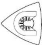 WORX WX678 - ADVERTENCIA: Los dientes de sierra son extremadamente afilados. No tocarlos ni al montar ni al trabajar con la sierra. La pieza de trabajo debe fijarse firmemente - 5