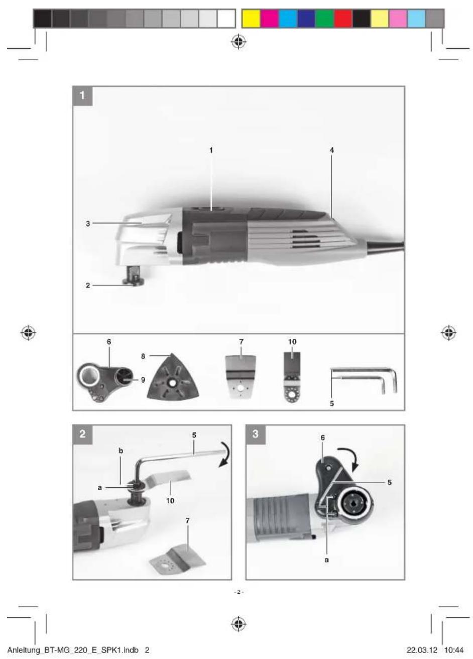 EINHELL BTMG 220 E - 3