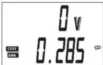 GlobalTronics GTPM05 - Prijs per kWh instellen - 7