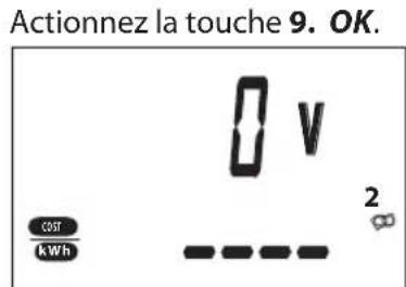 GlobalTronics GTPM03 - Saisir le tarif de nuit - 1