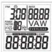 GlobalTronics GTPM02 - VUE D'ENSEMBLE DE L'AFFICHAGE - 1