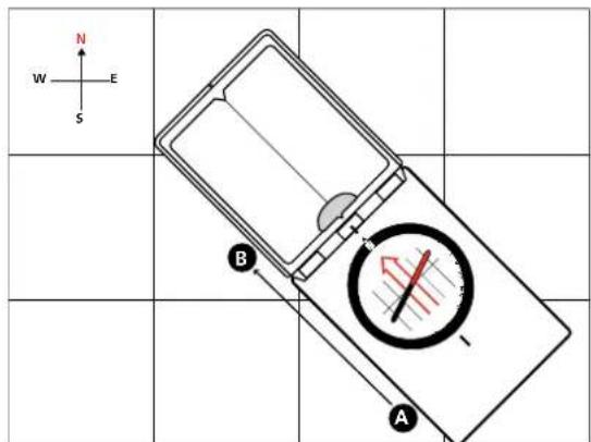 SUUNTO MCB - Navigation avec une carte et une boussole - 1